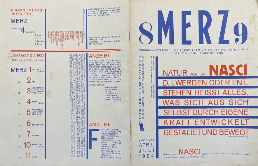 Kurt Schwitters - 8 Merz 9