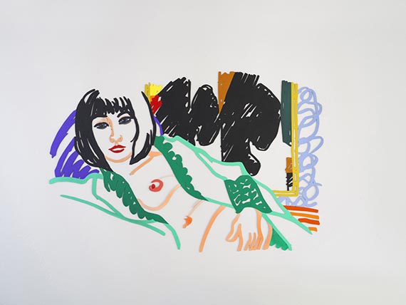 Tom Wesselmann - Monica in Robe with Motherwell - Weitere Abbildung