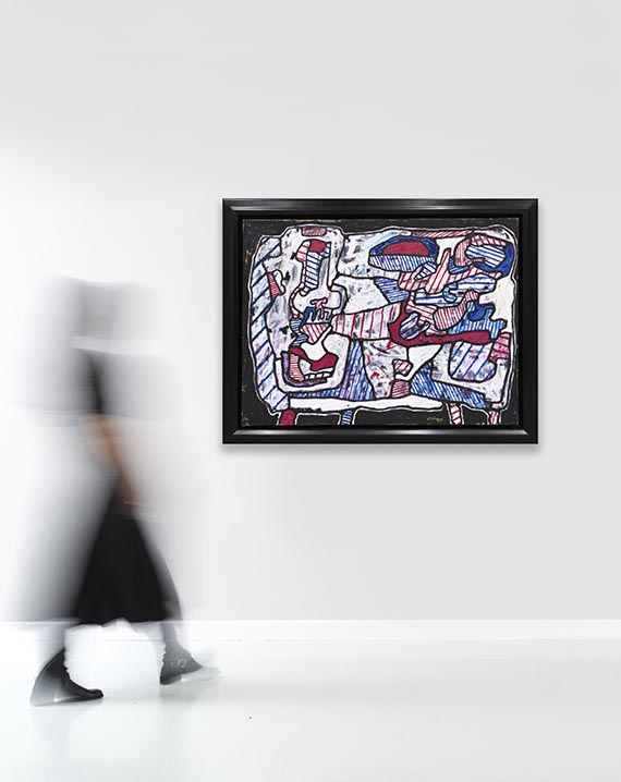 Jean Dubuffet - Lampe et Balance I - Weitere Abbildung