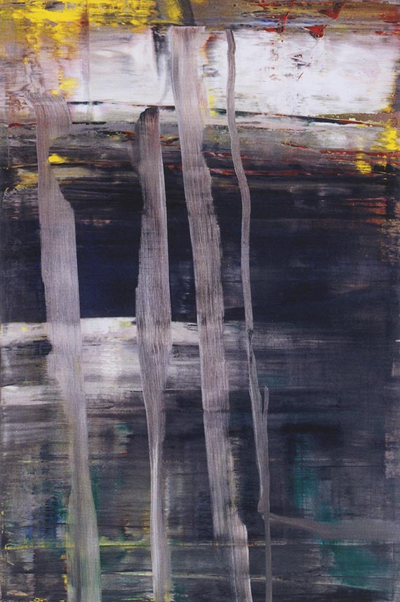 Abbildung zu: Gerhard Richter, Wald (2), Öl auf Leinwand, The Museum of Modern Art, New York. © Gerhard Richter 2025 (0054)