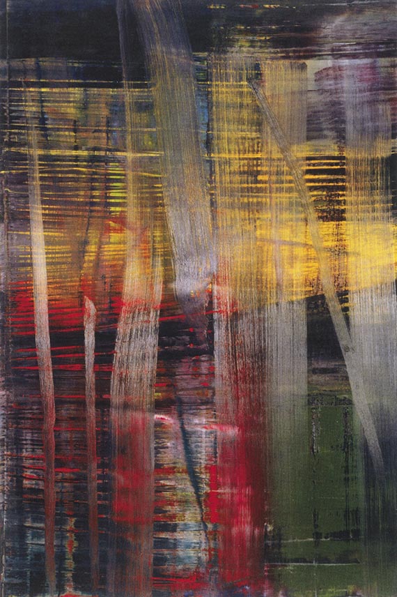 Abbildung zu: Gerhard Richter, Wald (4), Öl auf Leinwand, The Museum of Modern Art, New York. © Gerhard Richter 2025 (0054)