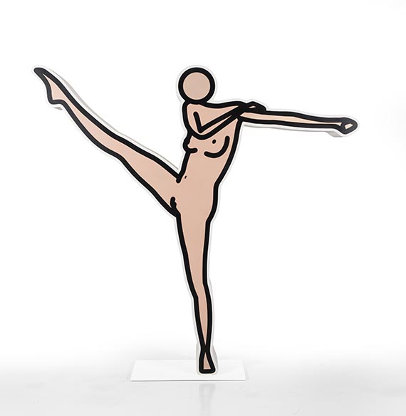 Julian Opie - Caterina Dancing Naked 10 - Weitere Abbildung