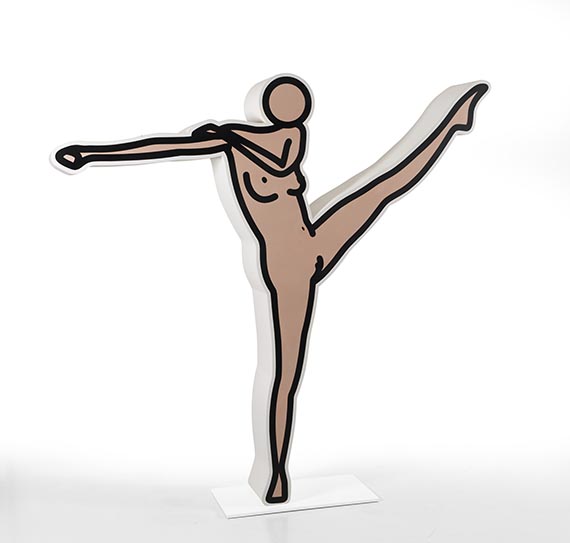 Julian Opie - Caterina Dancing Naked 10 - Weitere Abbildung