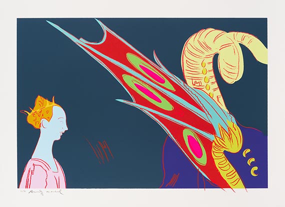 Andy Warhol - Details of Renaissance Paintings (Paolo Uccello, St. George and the Dragon, 1460) - Weitere Abbildung