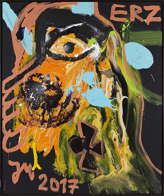 Jonathan Meese - SEHR BITTER - Rahmenbild