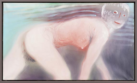 Miriam Cahn - Muttertier/gehen - Rahmenbild