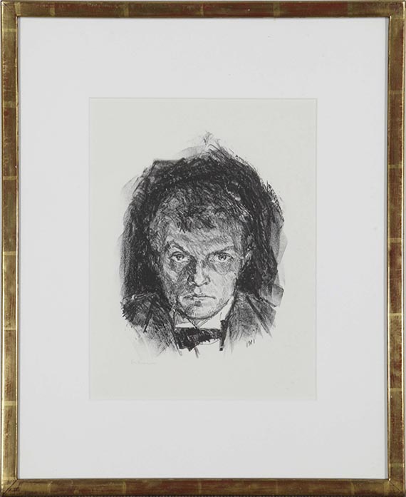 Max Beckmann - Selbstbildnis - Rahmenbild