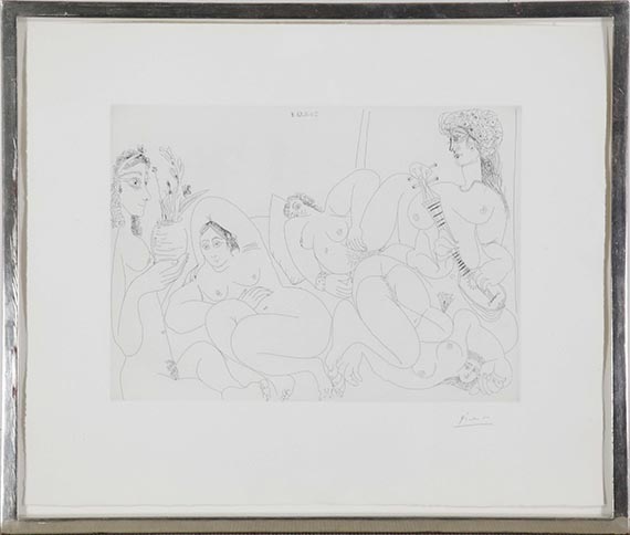 Pablo Picasso - Clin d - Rahmenbild