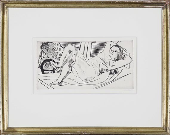 Max Beckmann - Siesta - Rahmenbild