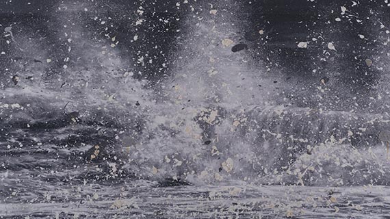 Damien Hirst - Colliding. Blizzard. Faneel. Doldrums (aus der Serie "Where the Land Meets the Sea", H13-9 bis H13-12) - Weitere Abbildung