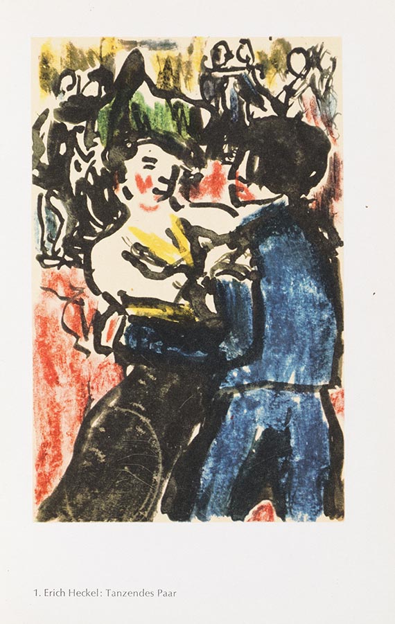 Karl Schmidt-Rottluff - "Maler der Brücke. Farbige Kartengrüße an Rosa Schapire" - Weitere Abbildung