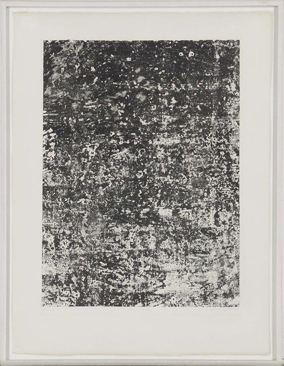 Jean Dubuffet - Mur écaillé - Rahmenbild