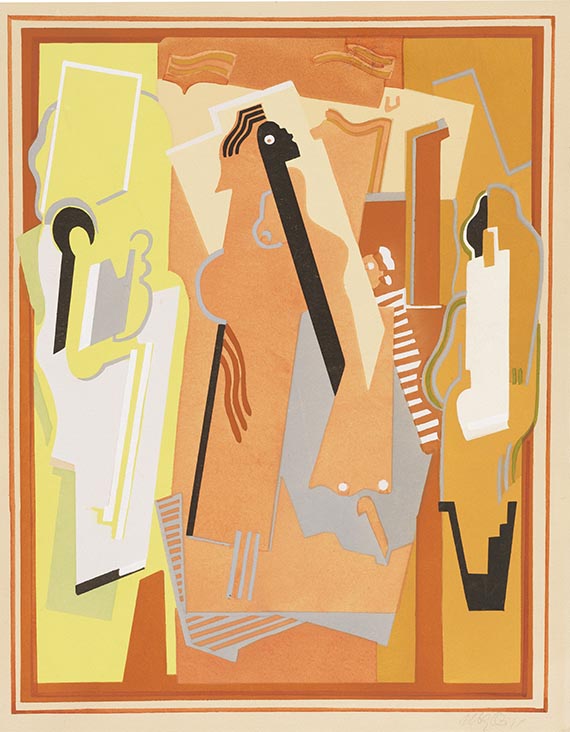 Albert Gleizes - Peinture à trois éléments