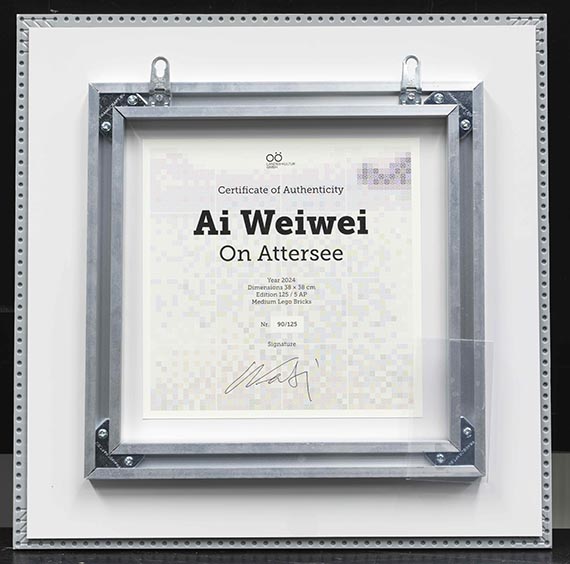 Ai Weiwei - On Attersee - Rückseite