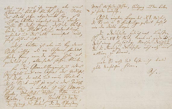 Friedrich Schiller - Brief an Friedrich Cotta - Weitere Abbildung