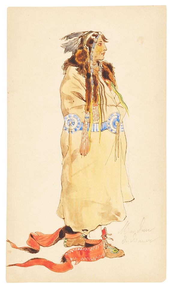 Karl Bodmer - Eigenhändiges Skizzenbuch - Weitere Abbildung