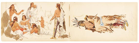Karl Bodmer - Eigenhändiges Skizzenbuch - Weitere Abbildung