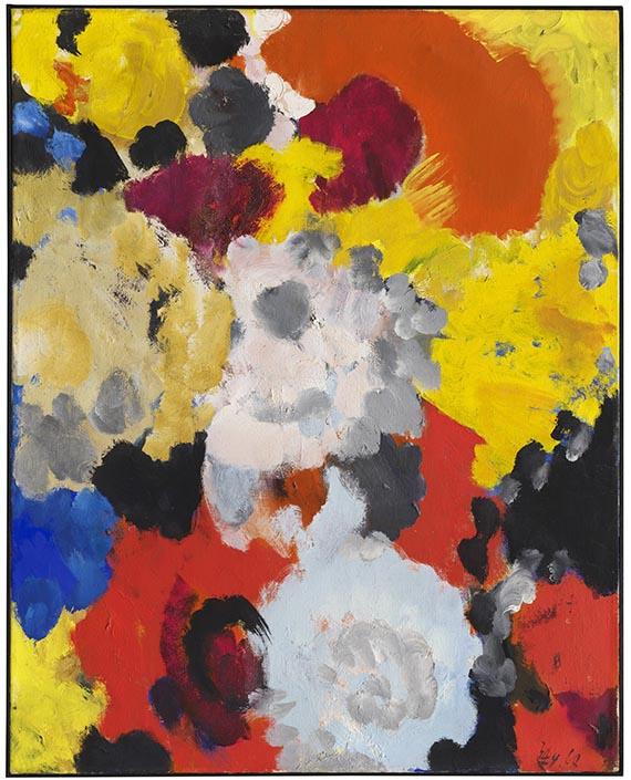 Ernst Wilhelm Nay - Aufleuchtend in Rot - Weitere Abbildung