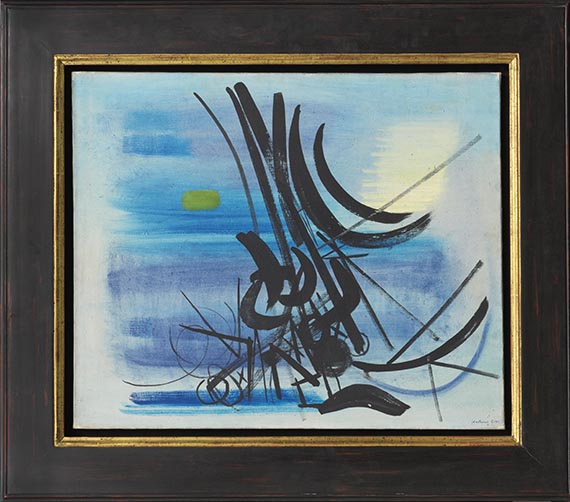Hans Hartung - T1949-13 - Rahmenbild