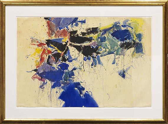 Sam Francis - Fragment of pure land - Rahmenbild