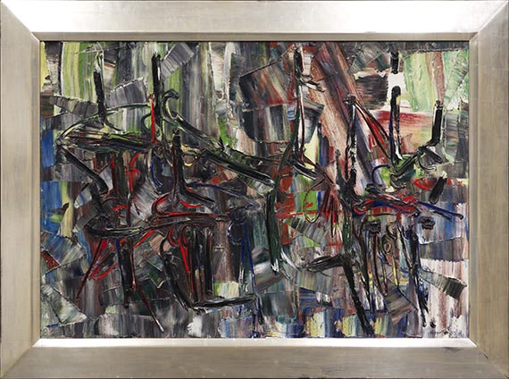 Jean Paul Riopelle - Trapèze - Rahmenbild