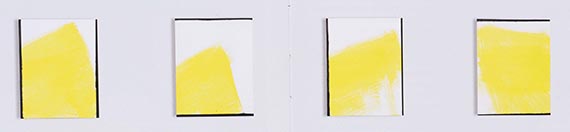 Abbildung zu: Blinky Palermo, Untitled, 1977, Acryl auf Aluminium, Privatsammlung Deutschland, ebenfalls in unserem unserem Evening Sale angeboten.