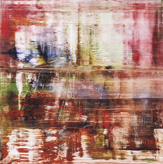 Abbildung zu:  Gerhard Richter, Abstraktes Bild, 1994, Öl auf Leinwand, Guggenheim Museum, Abu Dhabi. © Gerhard Richter 2025 (0125) 