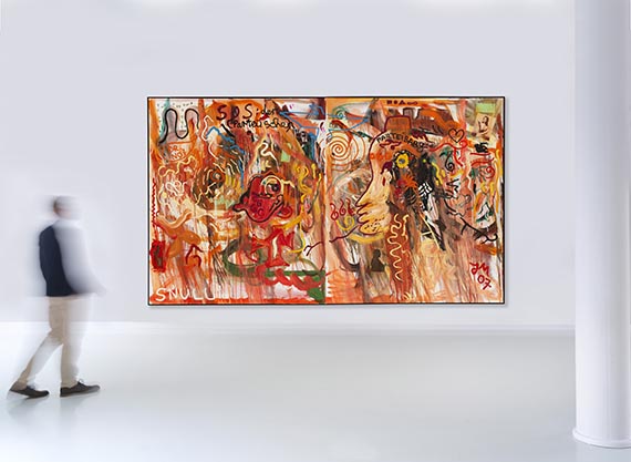 Jonathan Meese - Politikkätzchen "Pfötchen hoch" (zweiteilig) - Weitere Abbildung