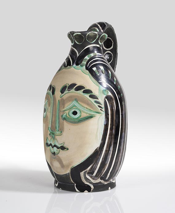 Pablo Picasso - Bearded man's wife - Weitere Abbildung