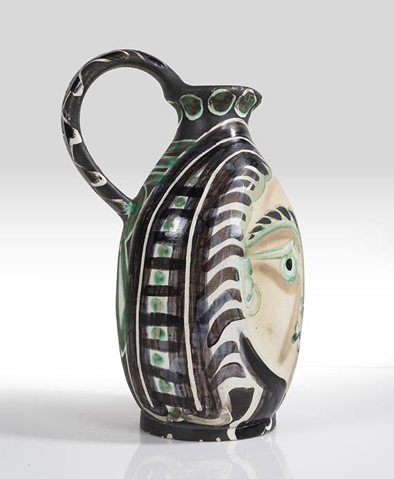 Pablo Picasso - Bearded man's wife - Weitere Abbildung