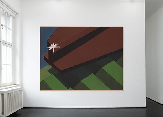 Markus Lüpertz - Eisenbahnschienen-Motte (Dithyrambisch) - Weitere Abbildung