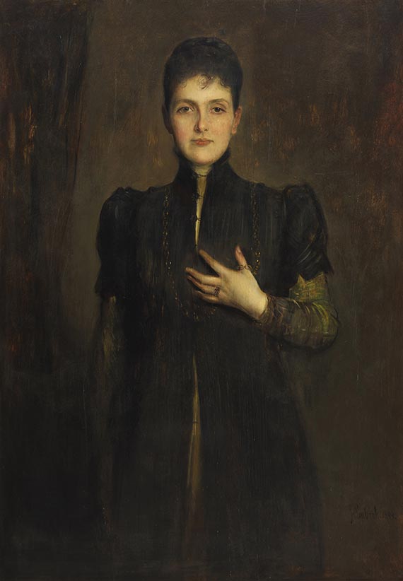 Franz von Lenbach - Marchesa di Montagliari