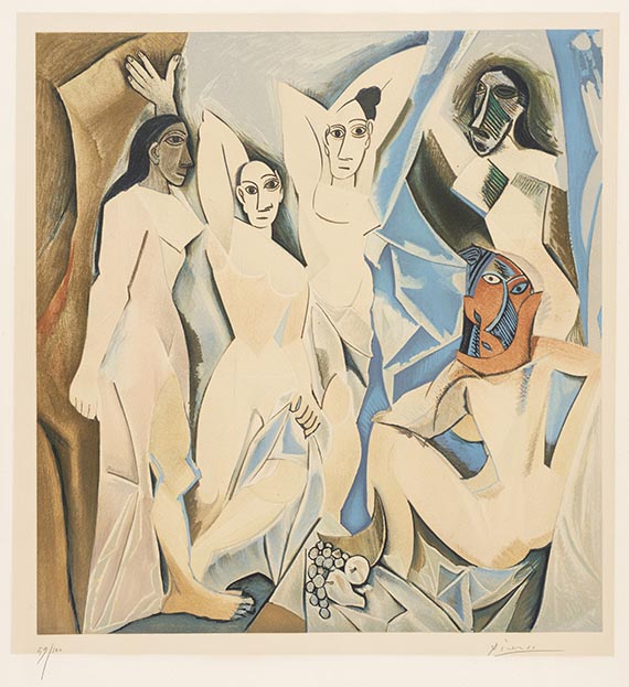 Pablo Picasso - Les Demoiselles d'Avignon