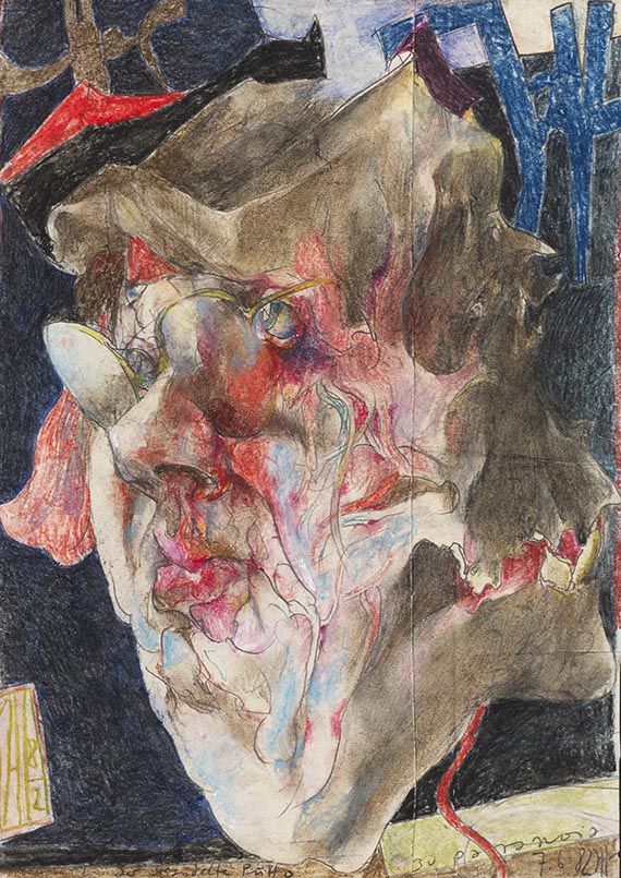 Horst Janssen - Selbst zu Paranoia. Der besudelte Putto