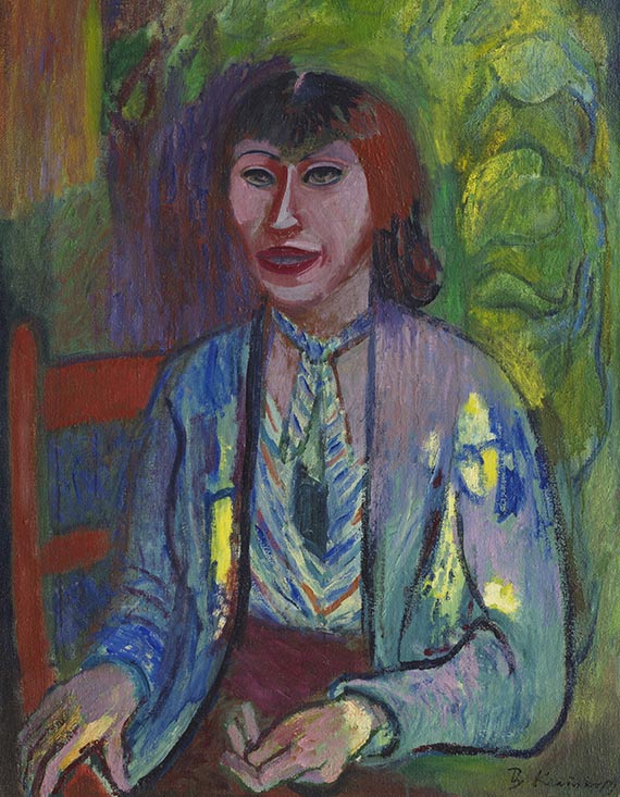 Bruno Krauskopf - Porträt Frau L.A.