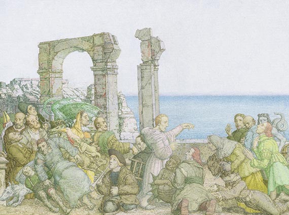 Werner Tübke - Am Gardasee