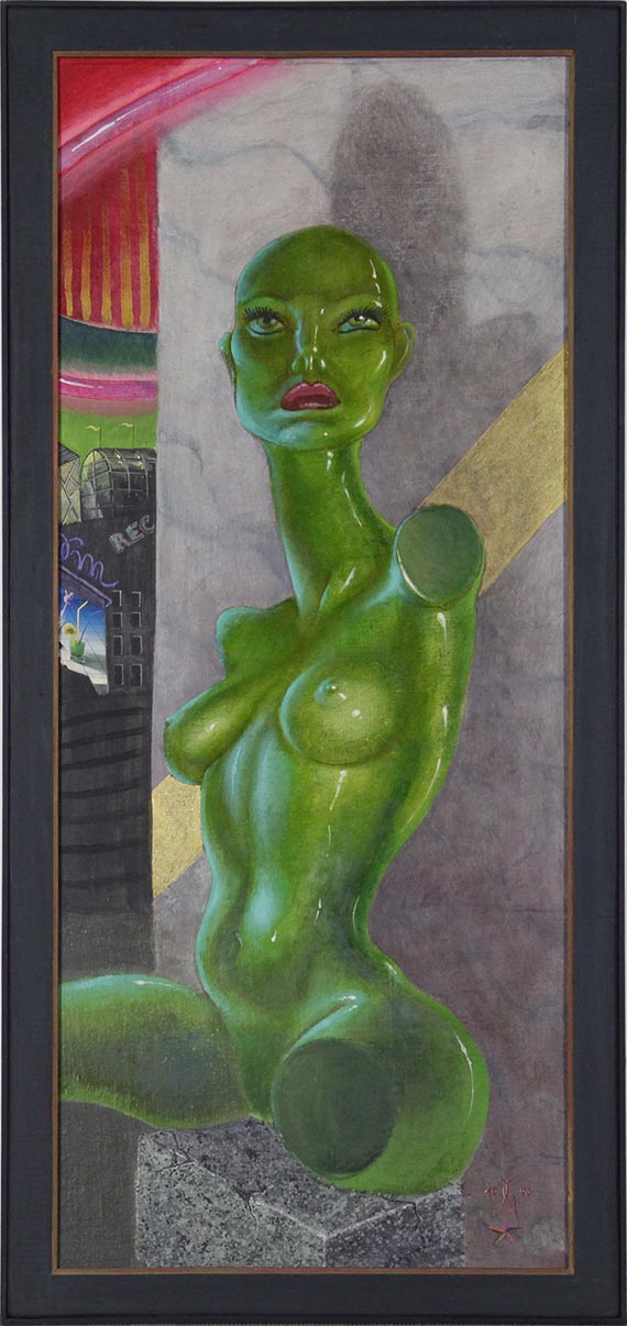 Clemens Gröszer - Die Puppe - Rahmenbild