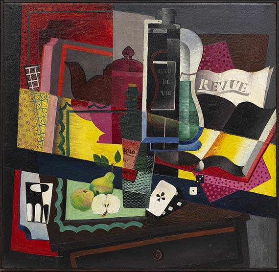 Rudolf Ausleger - Stillleben (Eau de Vie) - Rahmenbild