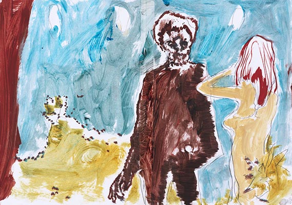 Daniel Richter - Suse 3 (aus dem Zyklus ”Hirn”)