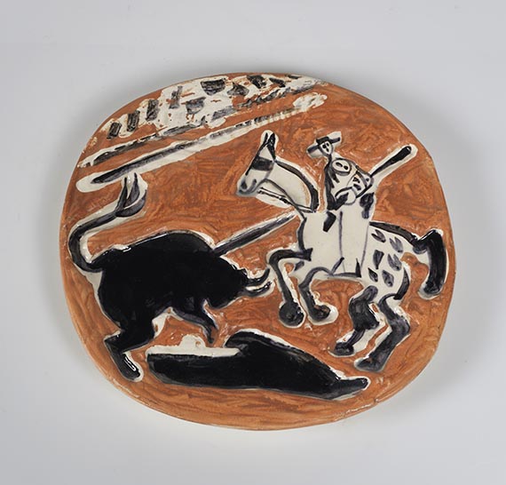 Pablo Picasso - Picador and bull