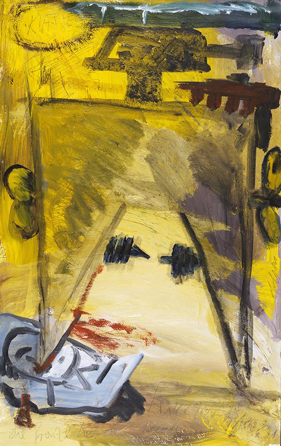 Jörg Immendorff - Ohne Titel