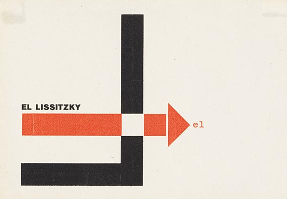 El Lissitzky - el (Briefkopf)