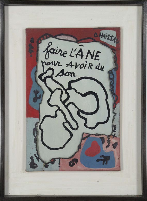 Gaston Chaissac - Faire l’âne pour avoir du son - Rahmenbild