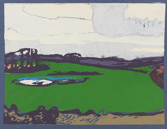 Klaus Fußmann - Konvolut von 8 Originalgraphiken