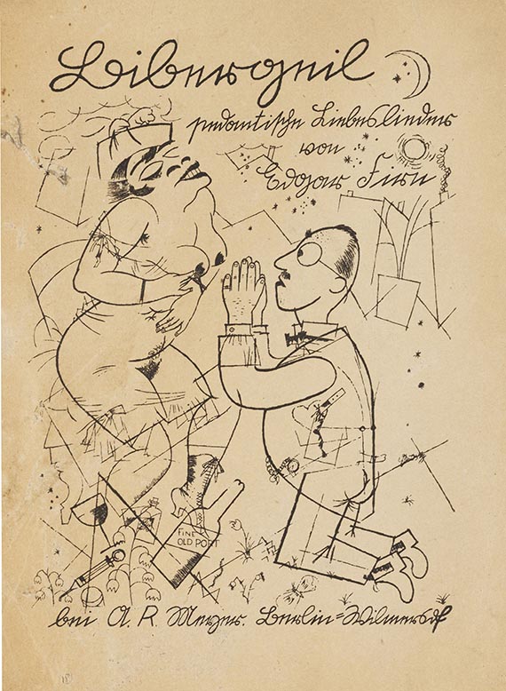 George Grosz - Bibergeil. Dabei: Das Stachelschwein, 1 PAN-Heft 1911