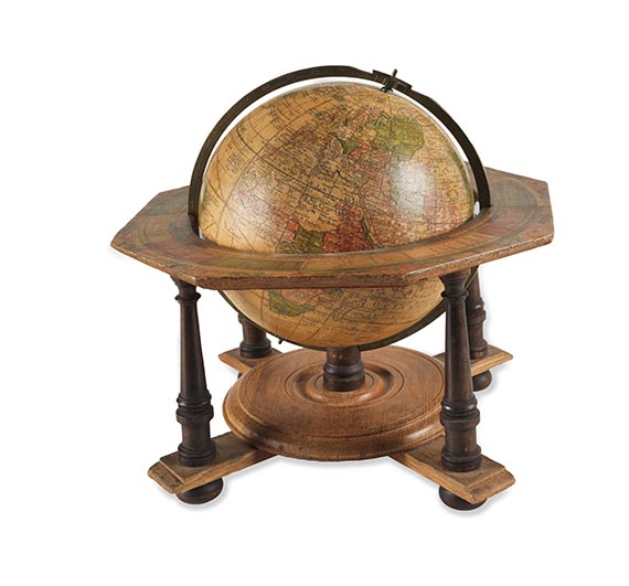 Johann Gabriel Doppelmayr - Himmel- und Erdglobus. Globenpaar.