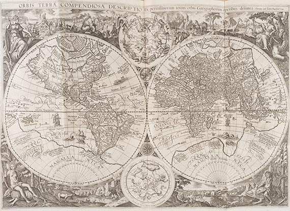 Jan Huygen van Linschoten - Navigatio in orientalem. - Descriptio totius Guineae. 2 Teile in 1 Band - Weitere Abbildung