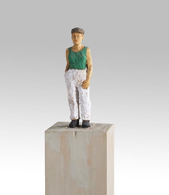 Stephan Balkenhol - Frau mit Hut