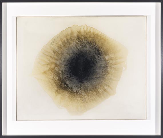 Otto Piene - Feuerblume - Rahmenbild