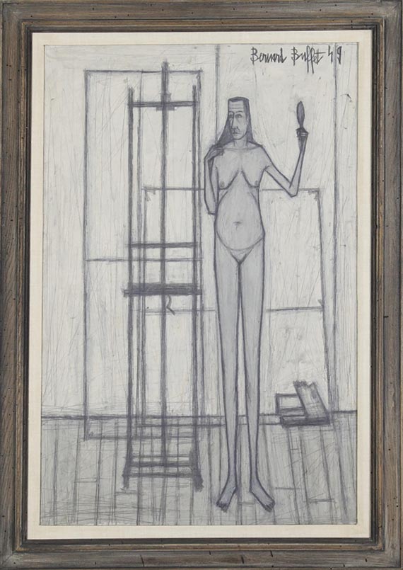 Bernard Buffet - Modèle dans l’atelier - Rahmenbild